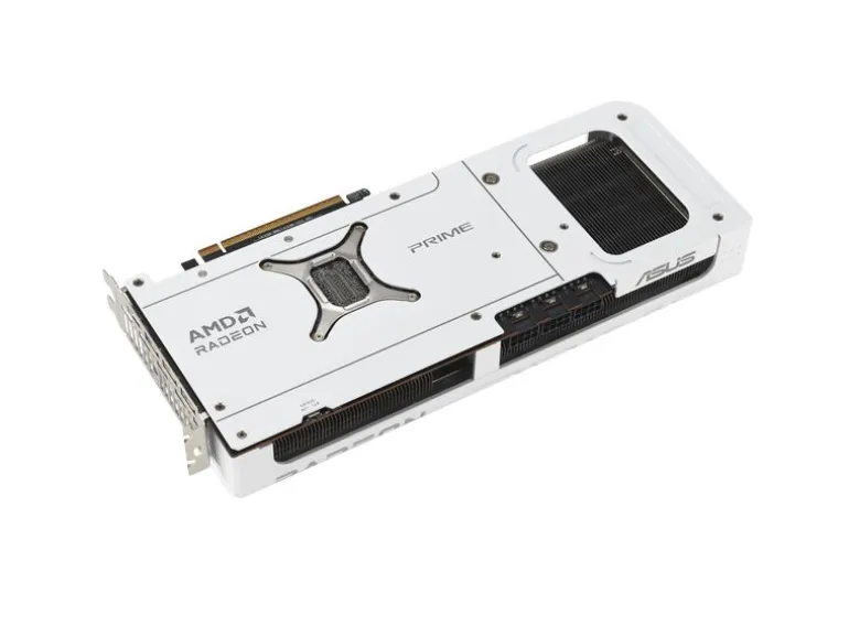 ASUS Grafikkarte Prime Radeon RX 9070 XT OC Edition 16GB Weiss