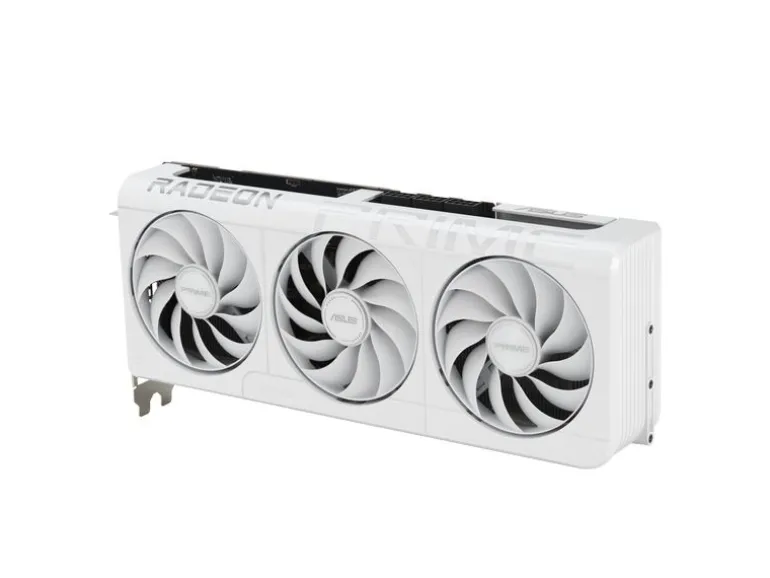 ASUS Grafikkarte Prime Radeon RX 9070 XT OC Edition 16GB Weiss