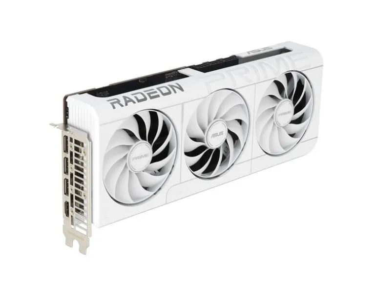 ASUS Grafikkarte Prime Radeon RX 9070 XT OC Edition 16GB Weiss