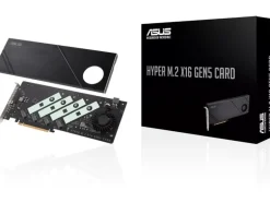 ASUS Host Bus Adapter Hyper M.2 x16 Gen5 Card