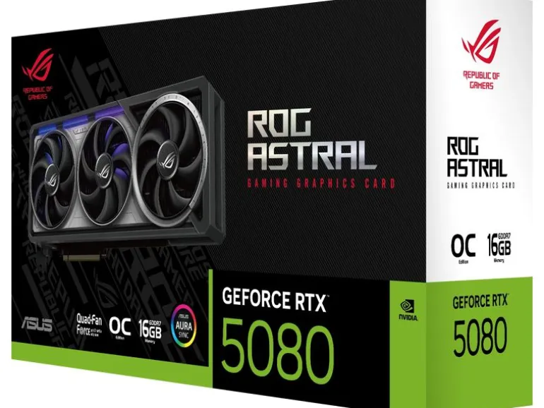 ASUS ROG Grafikkarte Rog-Astral-RTX 5080-O16 GB-Gaming