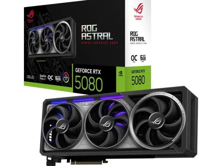 ASUS ROG Grafikkarte Rog-Astral-RTX 5080-O16 GB-Gaming