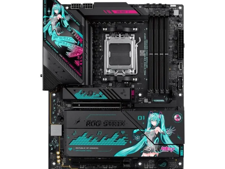 ASUS ROG Mainboard STRIX X870E-H GAMING WIFI7 Hatsune Miku Edition