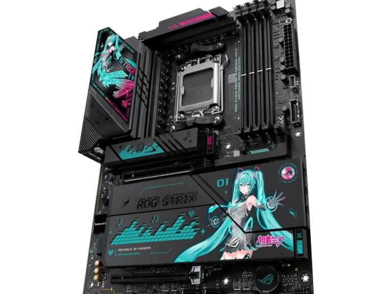 ASUS ROG Mainboard STRIX X870E-H GAMING WIFI7 Hatsune Miku Edition
