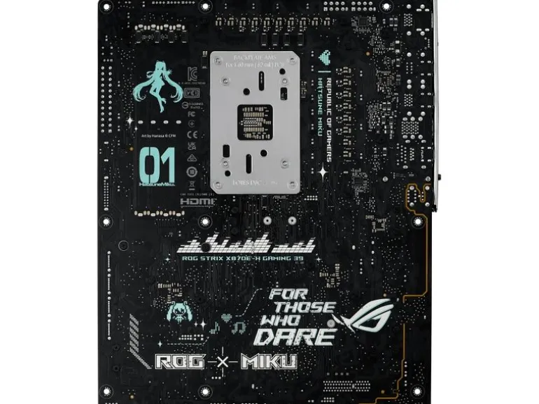 ASUS ROG Mainboard STRIX X870E-H GAMING WIFI7 Hatsune Miku Edition
