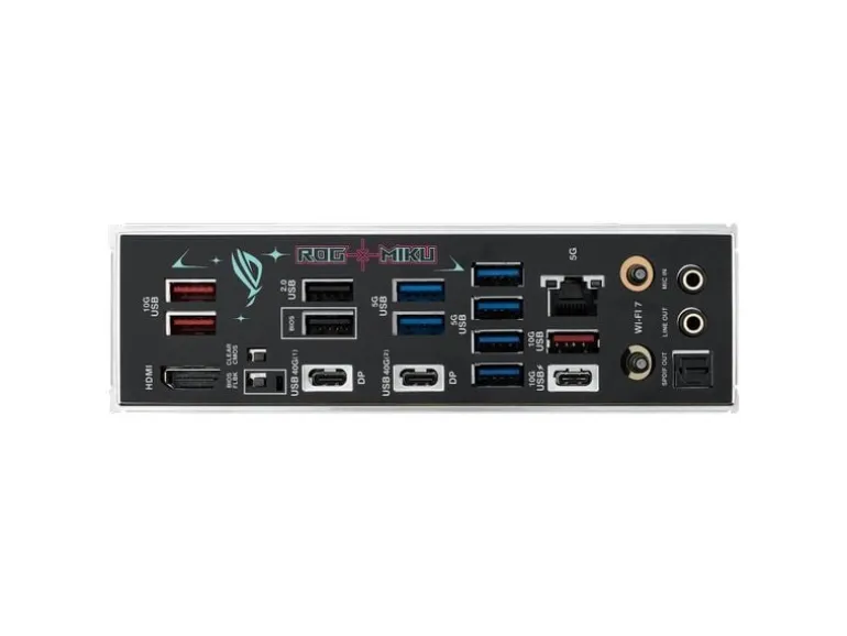 ASUS ROG Mainboard STRIX X870E-H GAMING WIFI7 Hatsune Miku Edition