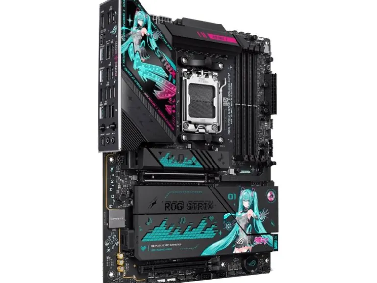 ASUS ROG Mainboard STRIX X870E-H GAMING WIFI7 Hatsune Miku Edition