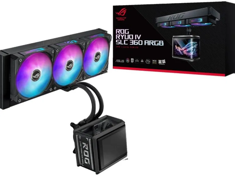 ASUS ROG Wasserkühlung ROG Ryuo IV SLC 360 ARGB Schwarz