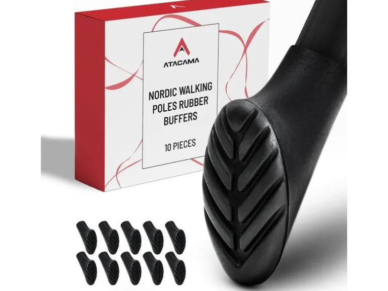 Atacama Nordic Walking Gummipuffer Wanderstockaufsatz 10er-Set