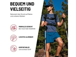 Atacama Nordic Walking Stöcke 110-135 cm