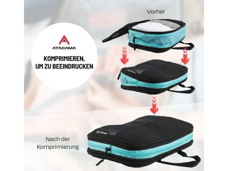 Atacama Premium Kompressions Packwürfel 8er-Set