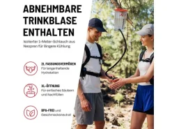Atacama Rucksack mit Blase, Blau
