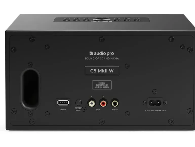 Audio Pro Lautsprecher C5 MkII W Schwarz