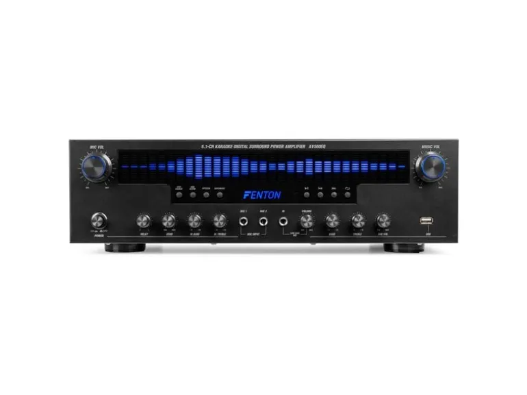 Audizio AV560EQ Home Cinema Verstärker, 5.1, EQ, Schwarz