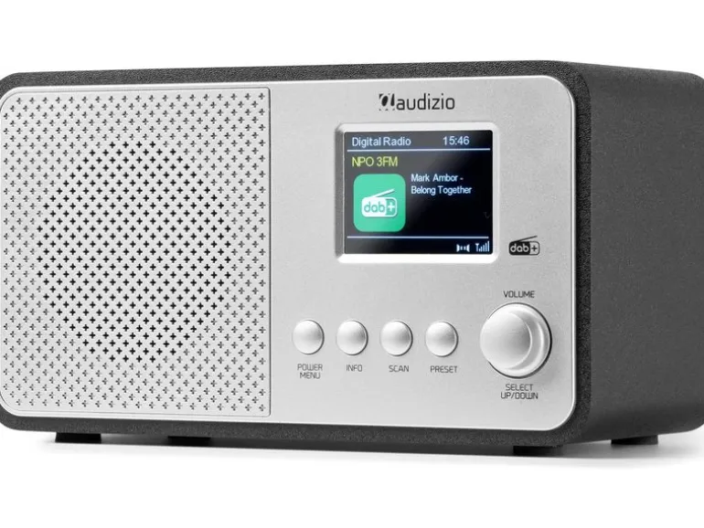Audizio DAB+ Radio Avio Silber