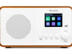 Audizio DAB+ Radio Avio Weiss