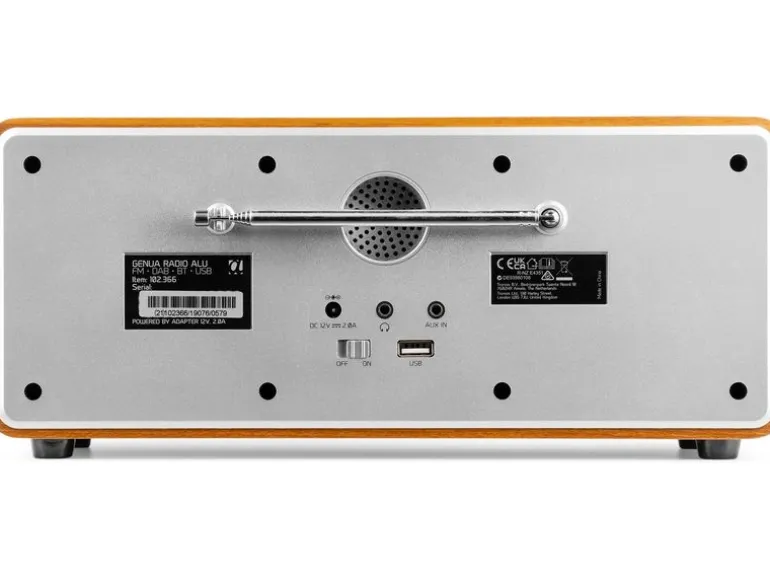Audizio DAB+ Radio Genua Silber