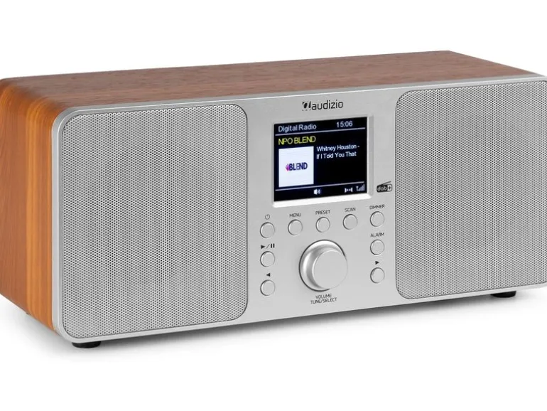 Audizio DAB+ Radio Genua Silber