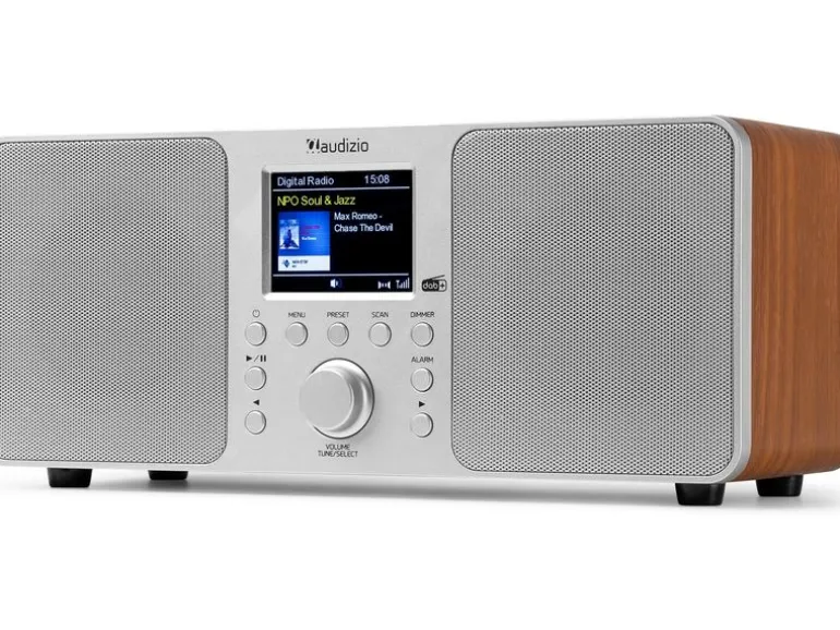 Audizio DAB+ Radio Genua Silber