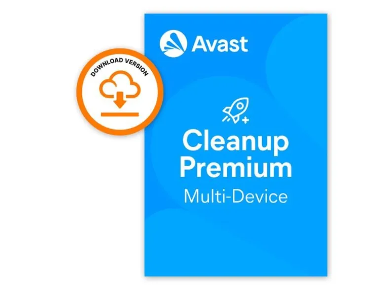 Avast Cleanup Premium ESD, Vollversion, 10 Geräte, 1 Jahr