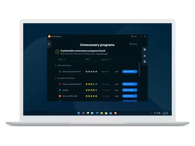 Avast Cleanup Premium ESD, Vollversion, 10 Geräte, 1 Jahr