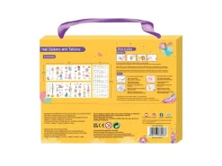 AVENIR Nagelset Sticker und Tattoos Prinzessin Motiv