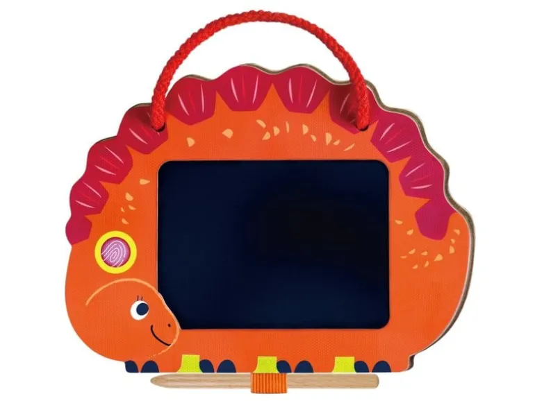 AVENIR Zaubermaltafel Dinosaurier Orange, mit Holzstift