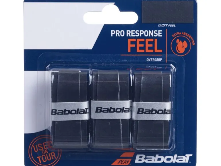 Babolat Over Grip Pro Response x3 3 Stück – Schwarz
