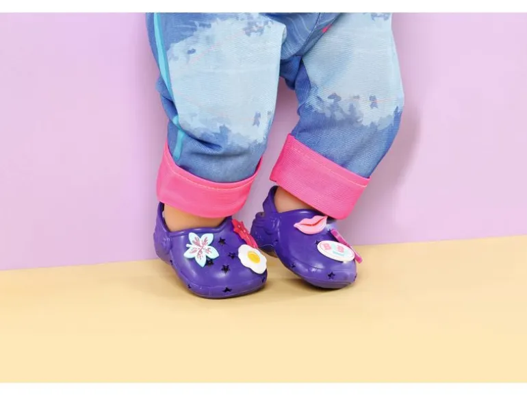 Baby Born Puppenkleidung Schuhe mit Pins assortiert