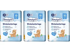 Babydream Einweg-Wickelunterlage 3x 10 Stück