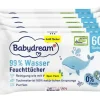 Babydream Feuchttücher 99% Wasser 6 X 60 Stück