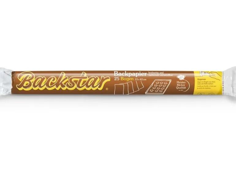 Backstar Backpapier 25 Stück