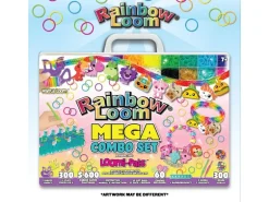 BANDAI Bastelset Rainbow Loom Mega Combo Set – Loomi-Pals