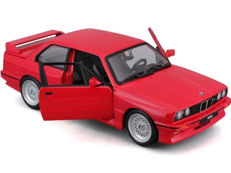 BBurago BMW M3 (E30) 1988 Rot 1:24