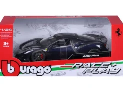BBurago Ferrari R&P 488 Pista Schwarz 1:24