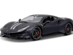 BBurago Ferrari R&P 488 Pista Schwarz 1:24