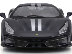BBurago Ferrari R&P 488 Pista Schwarz 1:24