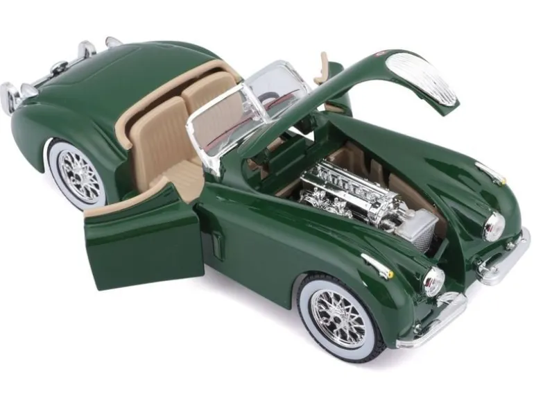 BBurago Jaguar XK 120 Roadster 1951 Grün 1:24