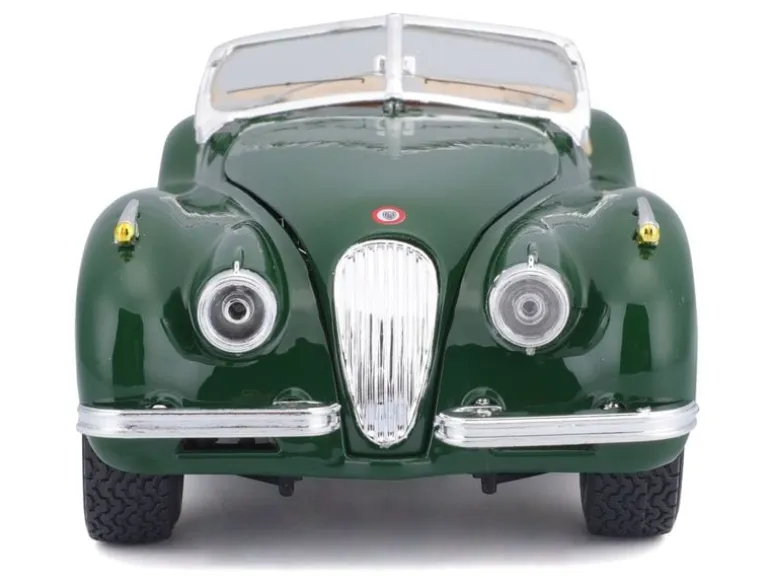 BBurago Jaguar XK 120 Roadster 1951 Grün 1:24
