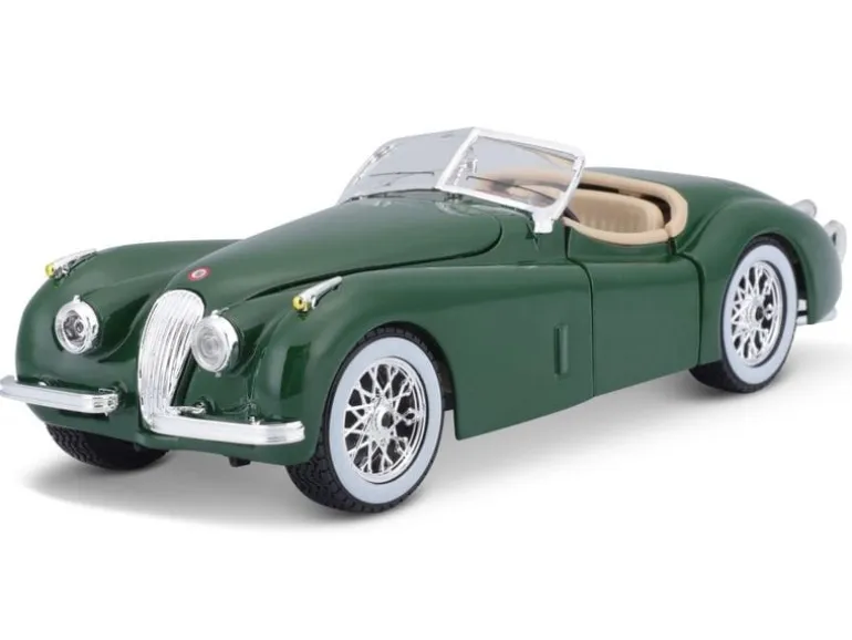 BBurago Jaguar XK 120 Roadster 1951 Grün 1:24