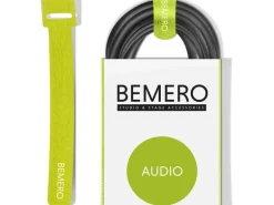 Bemero Audio-Kabel 6.3 Klinken - 6.3 Klinken 3 m, Schwarz
