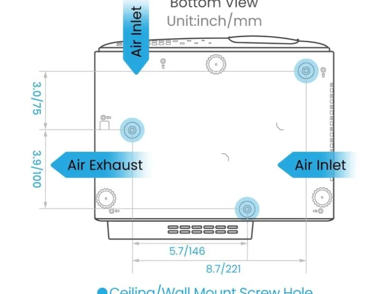 BenQ Projektor TK710STi