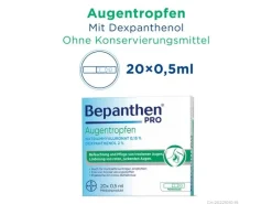 Bepanthen Augentropfen 20 x 0.5 ml Monodosen