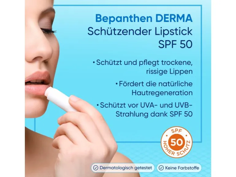 Bepanthol Derma Lipstick SPF50 1 Stück