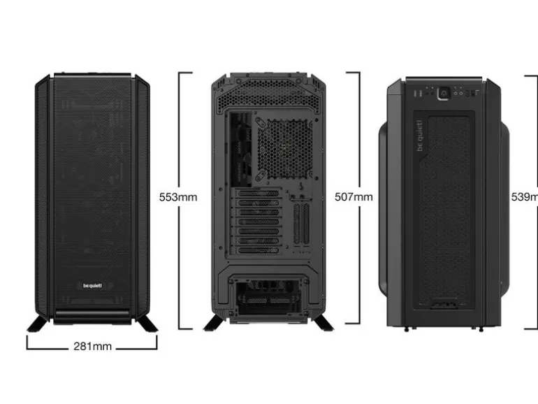 be quiet! PC-Gehäuse Silent Base 802 Schwarz
