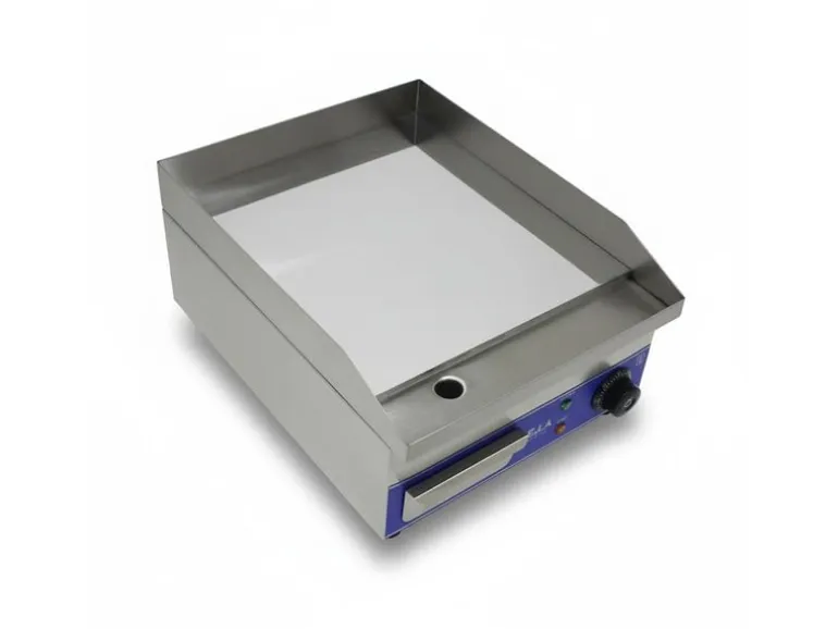 Berger Lanz BergerLanz D360 Elektro Plattengrill Chromstahl 2100 W