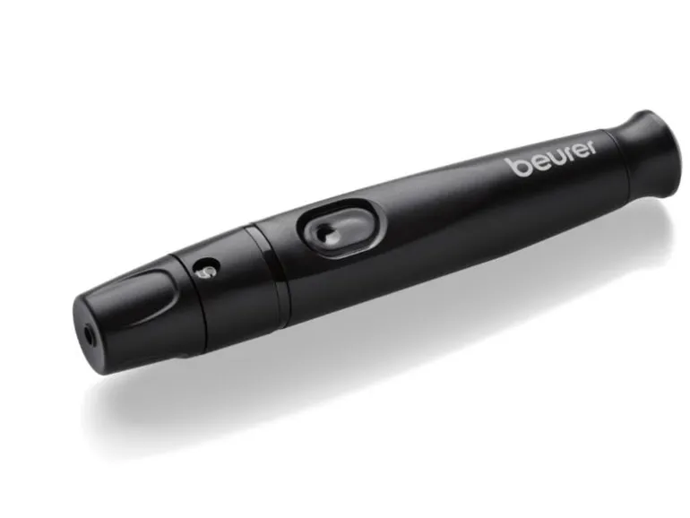 Beurer Stechhilfe LD 04 Einstellbar, 9 Präzisionsstufen, AST-Kappe