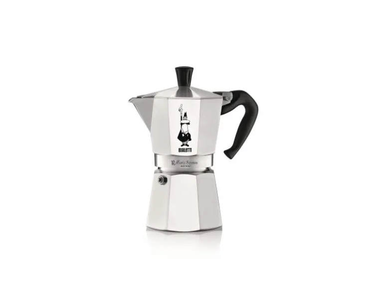 Bialetti Espressokocher Moka Express 6 Tassen, Silber