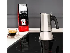 Bialetti Espressokocher Venus 4 Tassen, Silber