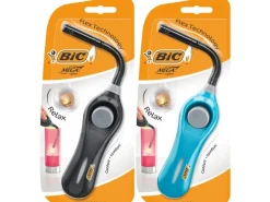 BIC Multifunktionsfeuerzeug Megalighter Relax Assortiert, 1 Stk